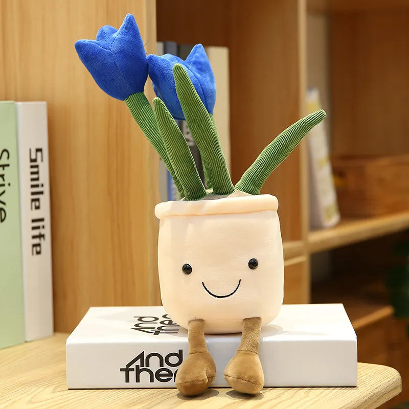 Joyful Tulip Plushie Decor